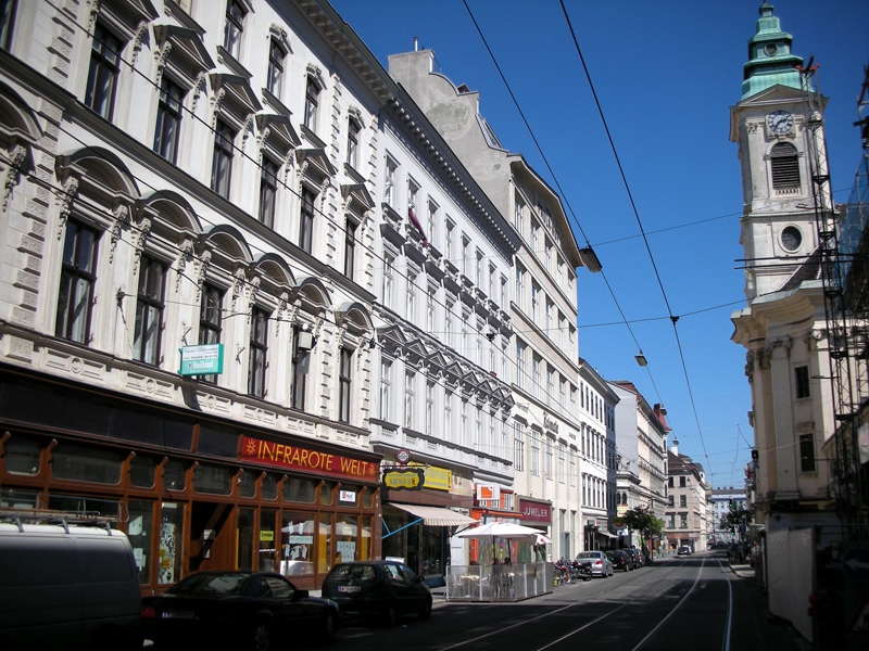 Westbahnstraße / Hausansicht